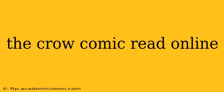 the crow comic read online