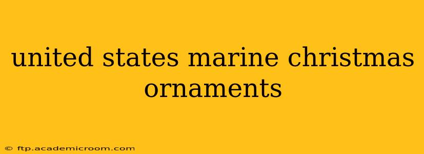 united states marine christmas ornaments
