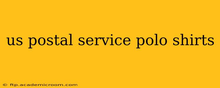 us postal service polo shirts