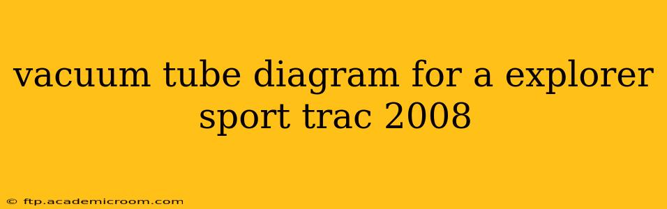 vacuum tube diagram for a explorer sport trac 2008