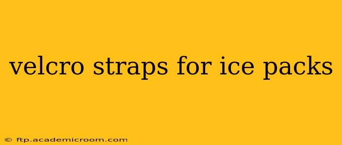 velcro straps for ice packs