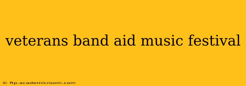 veterans band aid music festival