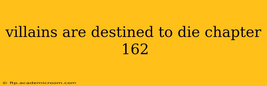villains are destined to die chapter 162
