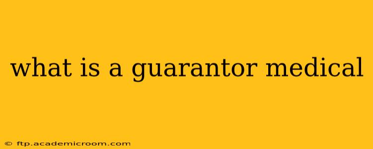 what is a guarantor medical