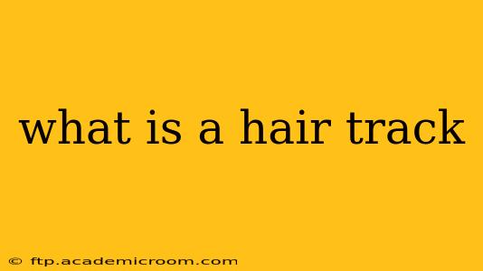what is a hair track