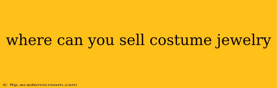 where can you sell costume jewelry