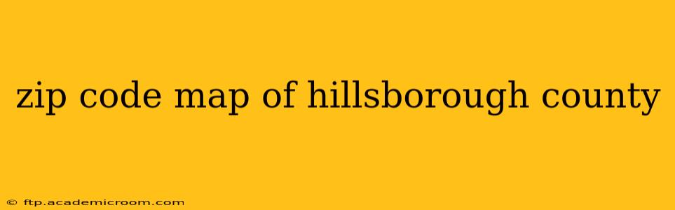 zip code map of hillsborough county